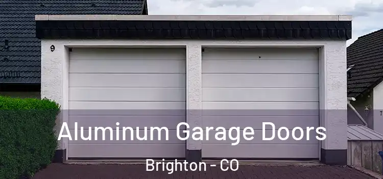  Aluminum Garage Doors Brighton - CO