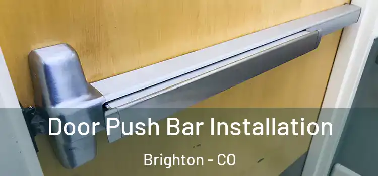  Door Push Bar Installation Brighton - CO