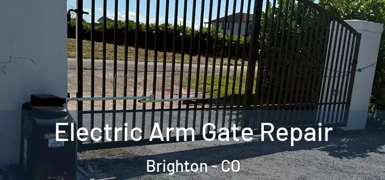 Electric Arm Gate Repair Brighton - CO