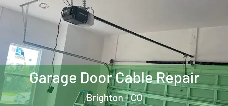  Garage Door Cable Repair Brighton - CO