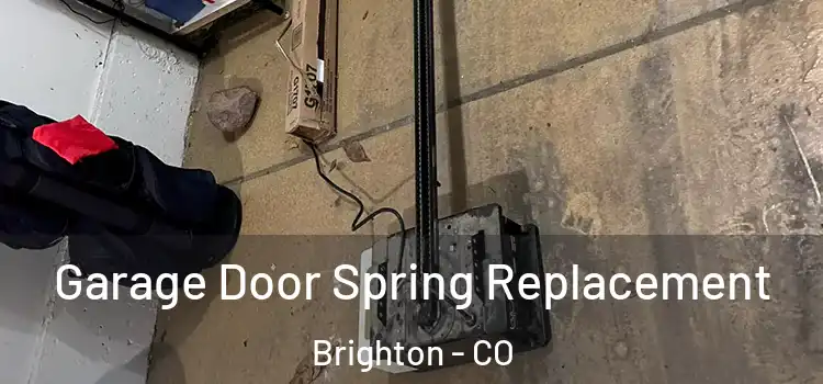  Garage Door Spring Replacement Brighton - CO