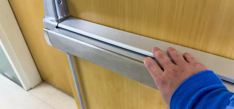 Installing a Push Bar on a Door Brighton