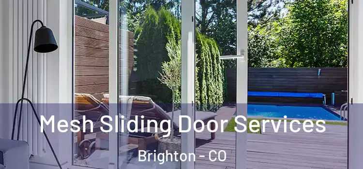 Mesh Sliding Door Services Brighton - CO