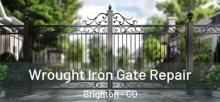  Wrought Iron Gate Repair Brighton - CO